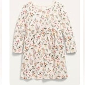 Old Navy NWT Fit and Flare Printed Jersey Dress for Toddler Girls
